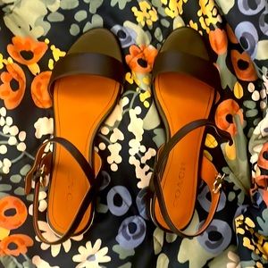 Coach Leather Sandals